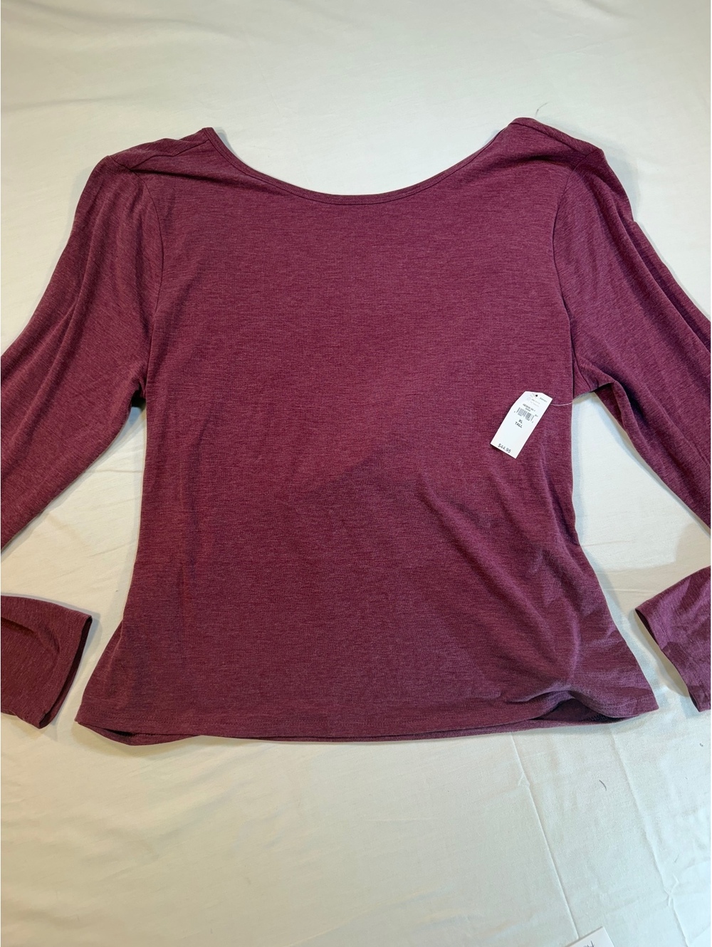 Gap Huckleberry XL Tall Long Sleeve Top